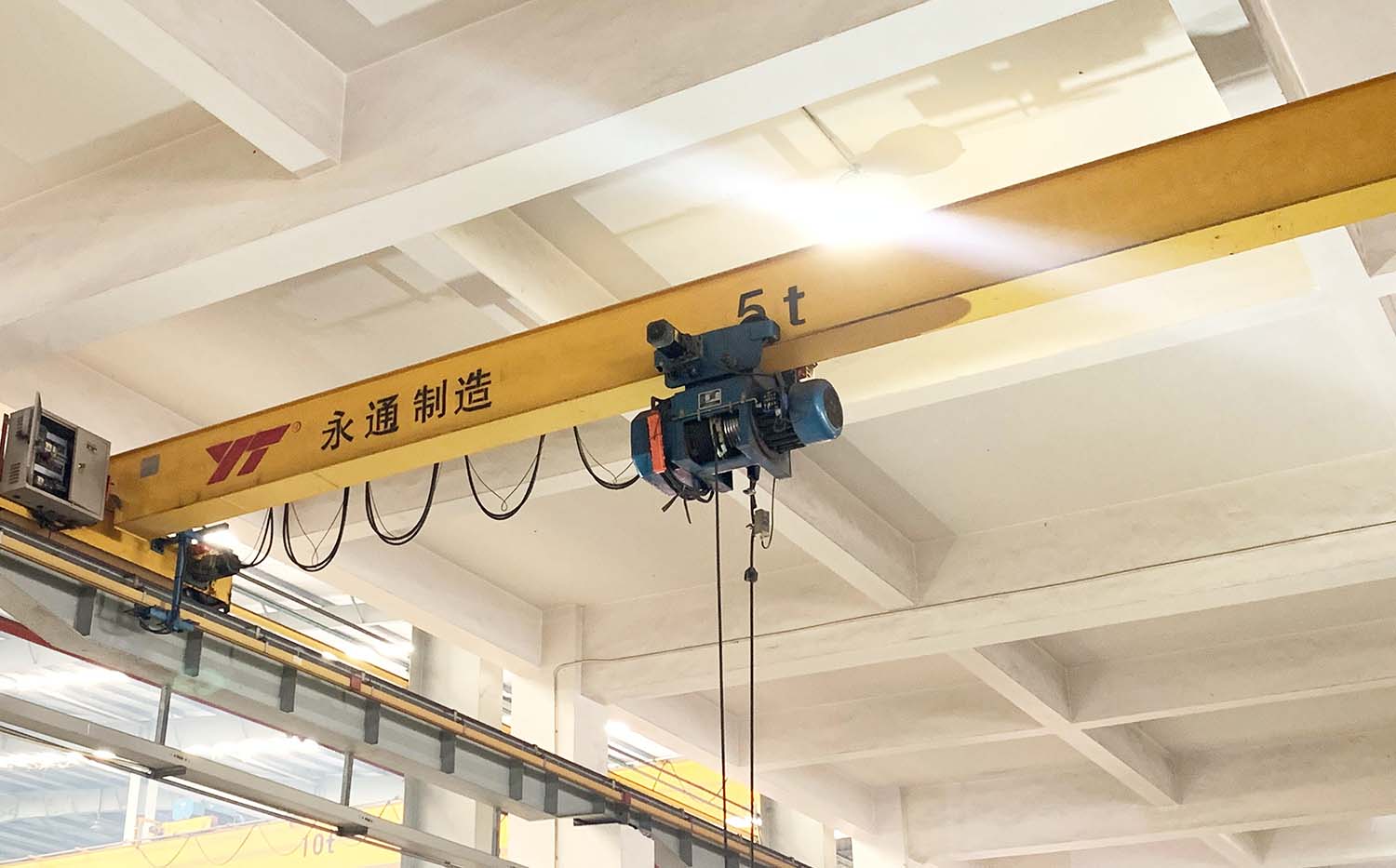 5T單梁電動（dòng）葫蘆（lú）起重（chóng）機（jī）3